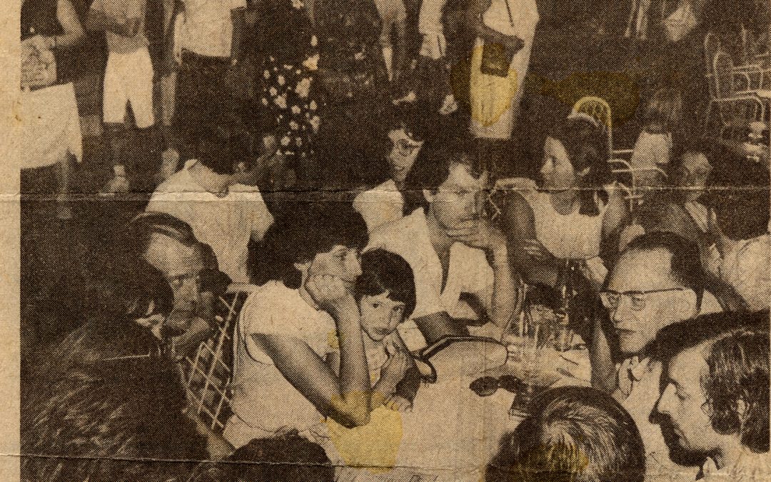 Le philosophe sur la terrasse – 26 août 1981