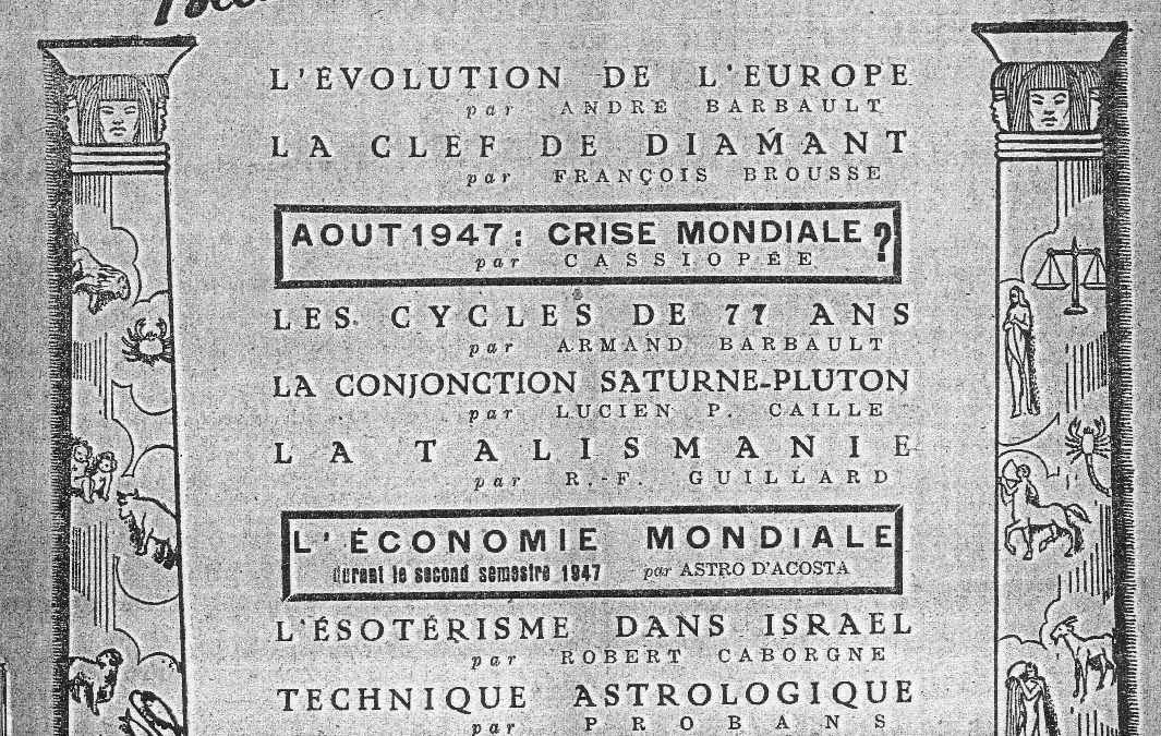 Revue Destins N°17 – Juin 1947