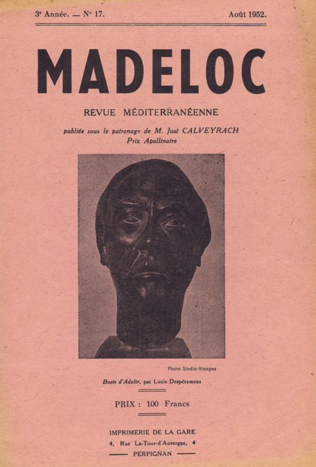 Revue Madeloc N°17 – Août 1952