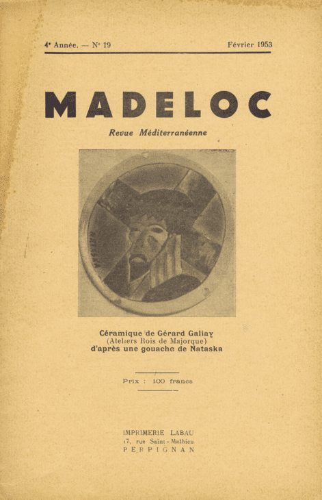 Revue Madeloc N°19 – Février 1953
