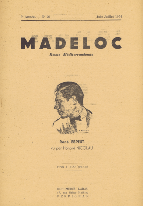 Revue Madeloc N°26 – Juin-Juillet 1954