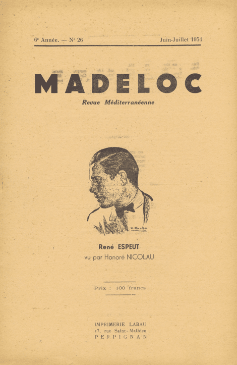 Revue Madeloc N°26 – Juin-Juillet 1954
