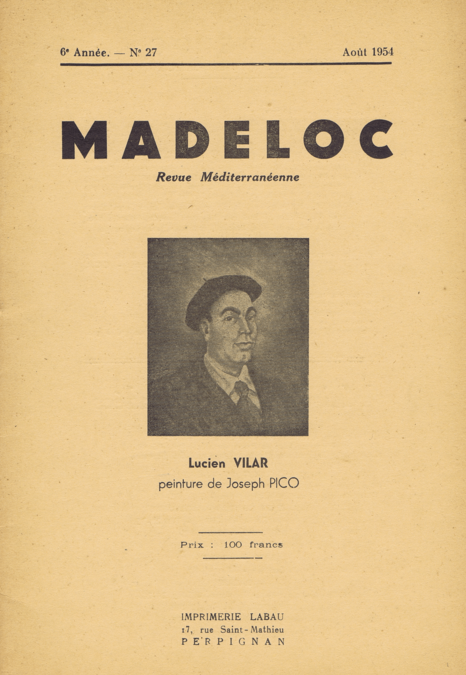 Revue Madeloc N°27 – Août 1954