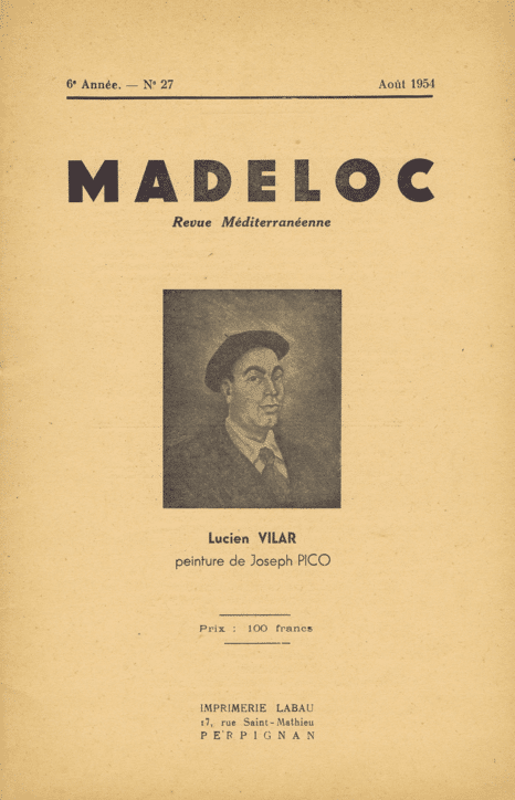 Revue Madeloc N°27 – Août 1954