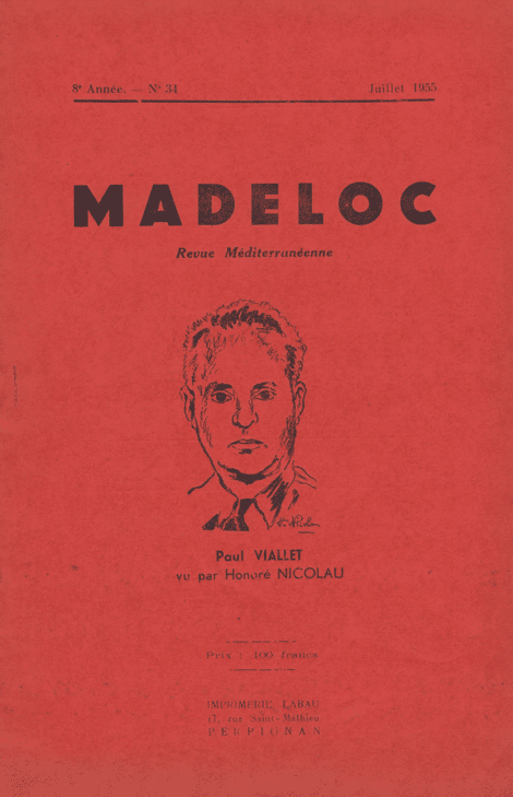 Revue Madeloc N°34 – Juillet 1955