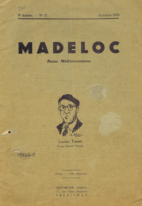 Revue Madeloc N°37 – Octobre 1955