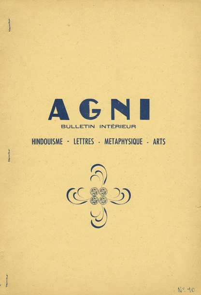 Revue Agni N°10 – Hiver 1956