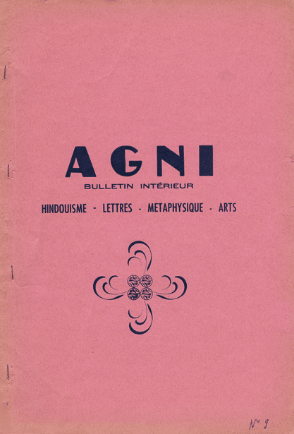 Revue Agni N°8 – Été 1955