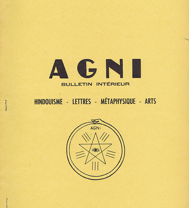 Revue Agni N°12 – Été 1956