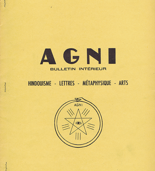 Revue Agni N°15 – Printemps 1957