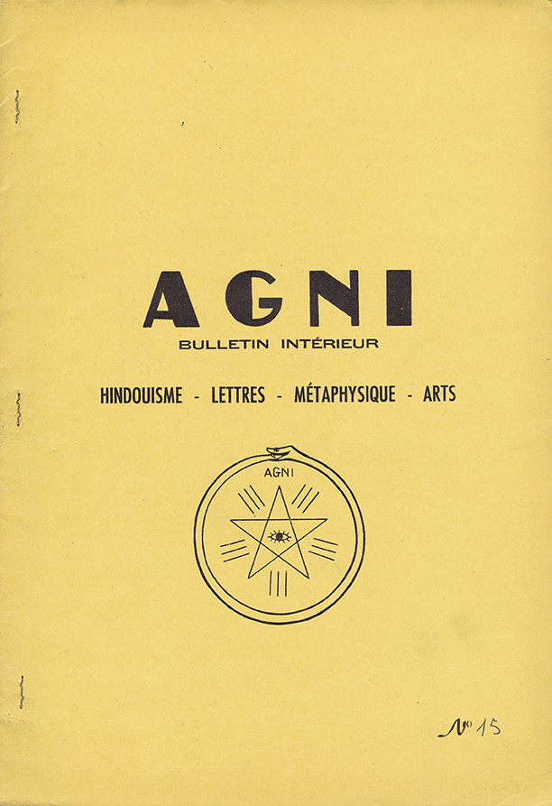 Revue Agni N°15 – Printemps 1957