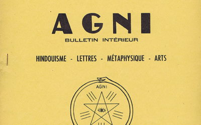 Revue Agni N°19 – Printemps 1958
