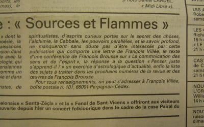 Revue Sources et Flammes