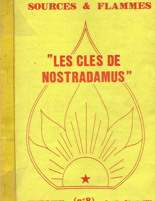 Revue Sources et Flammes N°8 – Automne 1981