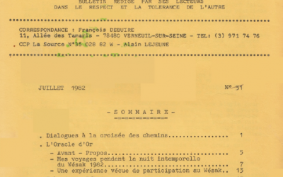 Revue Dialogues N°31 – Juillet 1982