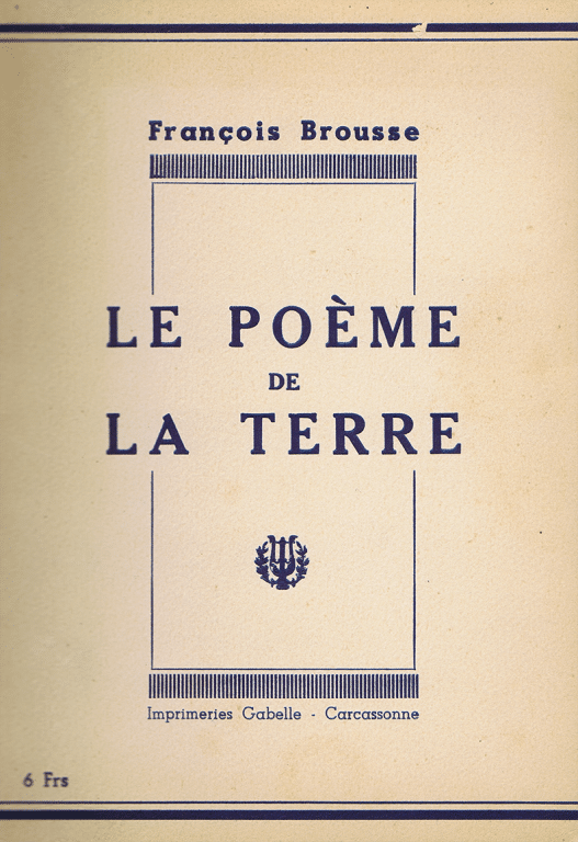 Le Poème de la Terre – 1ère éd. 1938