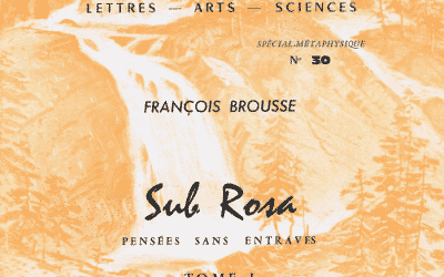 Revue Sources Vives N°30 – Avril 1964