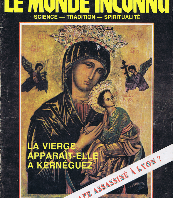 Magazine Le Monde inconnu N°75 – Sept. 1986