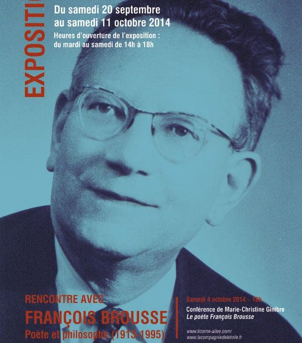 Exposition Rencontre avec François Brousse Prades – mars 2014