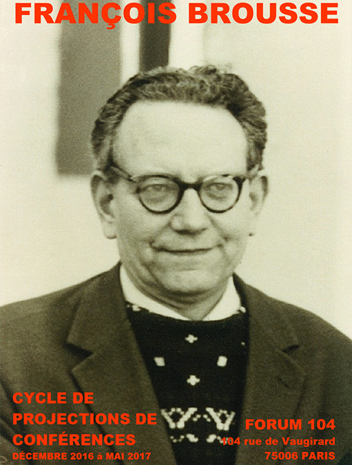 Deuxième cycle de projections de conférences (nov. 2016 – mai 2017)