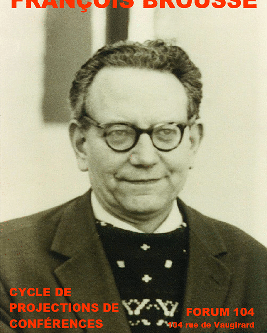 Troisième cycle de projections de conférences (nov. 2017 – mai 2018)