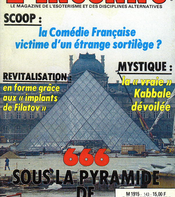 Magazine L’Inconnu N°143 – Avril1988