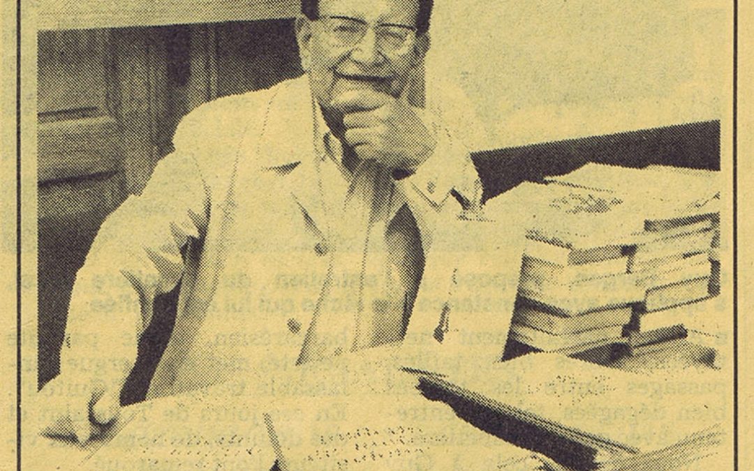 François Brousse n&rsquo;est plus – 2 nov. 1995